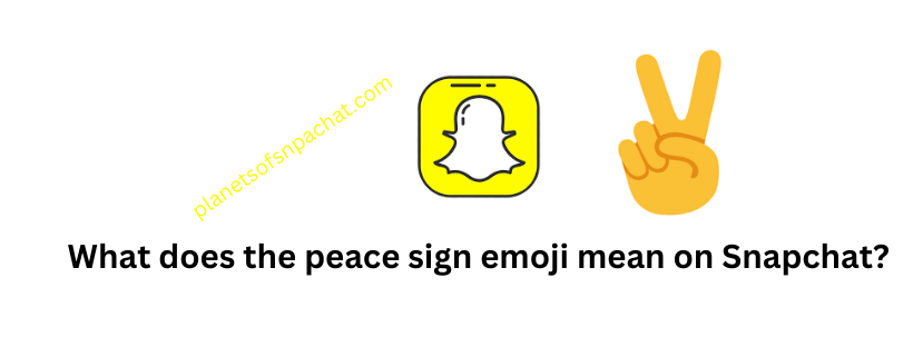 peace sign emoji